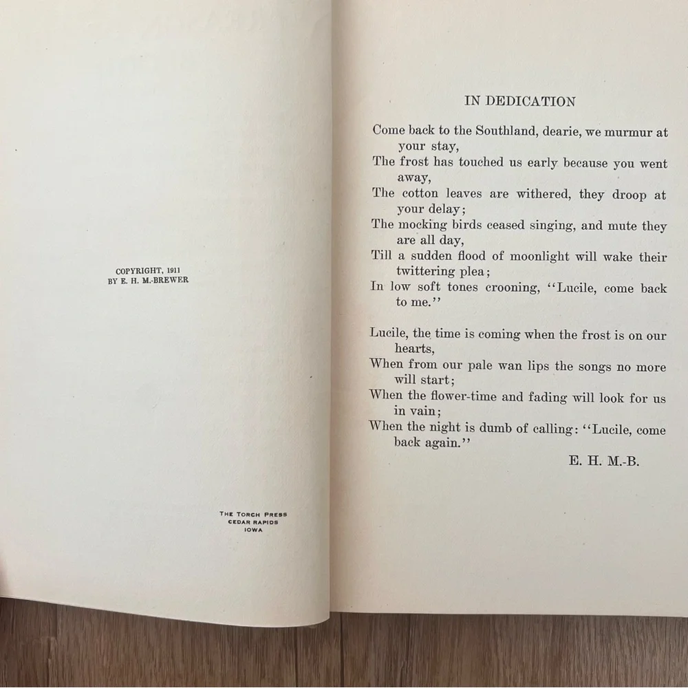 SUPER RARE 1911 HC Book Treason of the Blood By Estelle Hempstead Manning-Brewer